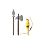 Cartela indio guerreiro c/ 12 pcs ref 749 brinquedos pica pau