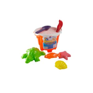 Kit balde castelinho radical p/ praia ref 02 rei do balde