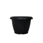Vaso flor romano cachepot plantas plast n3 preto ref 768 jorani