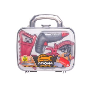 Produto Maletinha oficina c/ ferramentas work kids ref 802 samba toys
