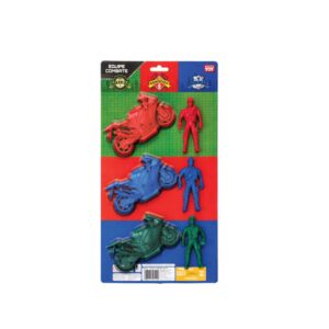 Cartela equipe combate moto xis0510 mastertoy