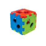 Brinquedo cubo didatico infantil color azul xis0528 mastertoy