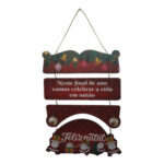 Quadro quatro partes decorativo natal ref nat002 multiplox