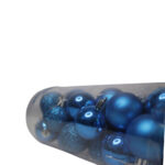 Kit c/ 24 bola de natal 4cm tubo ref 315 cp importacao