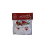 Enfeite decorativo papai noel de natal ref natx19 multiart