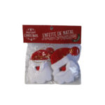 Enfeite decorativo papai noel de natal ref natx19 multiart