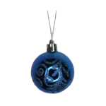 Kit c/ 09 bolas de natal 05cm dourada ref nbol tb59mix Multiart