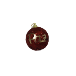 Bola de natal decorativa 06cm ref nbol6v12vm Multiart