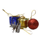 Enfeite decorativo de natal c/ 12 pcs ref nat132 Multiart