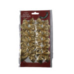 Enfeite kit laco 12 pcs decorativo de natal ref lac59 multiart