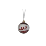 Bola de natal decorativa 06cm ref nbol6v20 Multiart