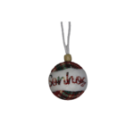 Bola de natal decorativa 06cm ref nbol6v20 Multiart