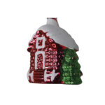 Enfeite natal c/ 02 casinhas ref nat145 multiart