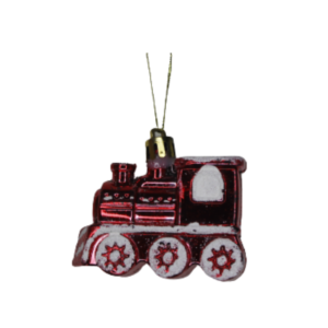 Enfeite natal c/ 02 trem ref nat148 multiart