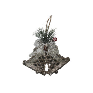 Produto Enfeite natal c/ 02 sinos ref nat164  multiart
