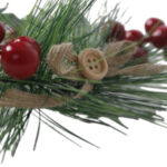 Enfeite guirlanda 14 cm natalina ref grl055 dl festas