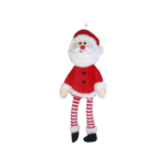 Enfeite papai noel de pelucia 39cm ref ntg20405 fartex