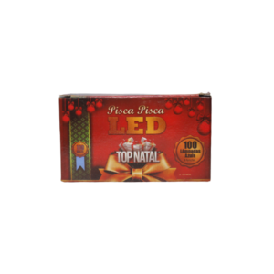 Pisca pisca led 100 lamp azul fio verde 127v ref 8890 dl festas