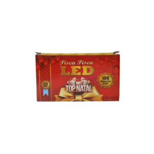 Pisca pisca led 100 lamp azul fio verde 220v ref 8906 d l festas