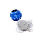Produto Pisca pisca led 100 lamp azul fio transp 220v 10mts d l festas