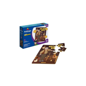 Quebra cabeca 15 pcs minha escolinha pinoquio ref 51532 xalingo