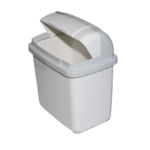 Lixeira 05 lts basculante 24x16,5x29cm ref 1348 Plasnorthon