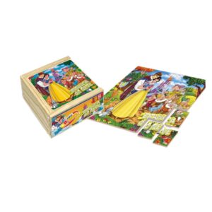 Quebra cabeca branca de neve 24 pcs ref c77 serrabrink iob