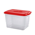 Caixa versátil 14 lts transparente ref cv 140 Giplás