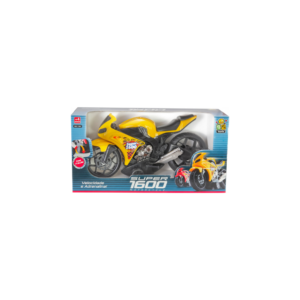 Brinquedo moto super 1600 na caixa ref 195 bs toys