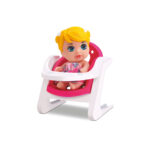 Boneca babies cadeirao de bebe ref 886 rotobrinq