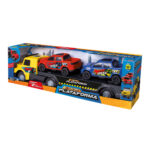 Caminhao plataforma extreme c/ 02 carrinhos ref 75 Samba Toys