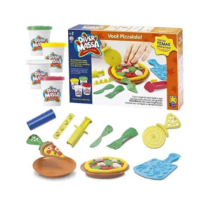 Produto Diver massa voce pizzaiolo c/ acessorios ref 8059 divertoys