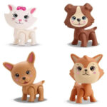 Diver pets animais mini de vinil ref 8198 divertoys
