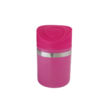 Porta algodao redondo classic prata ref 550 senior