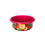 Bacia 06 lts canelada decorada ref 1050 rae plasticos