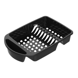 Escorredor de louça preto plástico ref 616 Uninjet