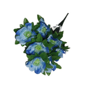 Buque c/ 09 galhos de dália artificiais ref 4976 SMO Import