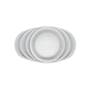 Prato raso diamante 22,4cm duralex transp 5738 Nadir Figueiredo