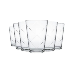 Jogo c/ 06 copos 265 ml vidro maracatu ref 2018 Nadir Figueiredo