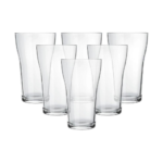 Jogo c/ 06 copos 200 ml vidro boteco ref 2020 Nadir Figueiredo