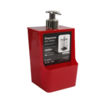 Porta sabonete liq 500ml verm/cinza slim color ref 114712 boeira