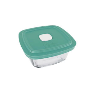 Pote 1,0 lts facilita vap quadrado c/ tampa 0725 Nadir Figueiredo