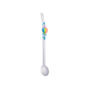 Produto Bomba chimarrao inox 23cm aplique arame 7880 alma gaucha