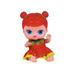 Boneca colecao frutinhas morango 18cm ref 2508 Cotiplas