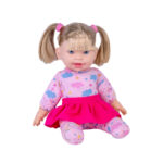 Boneca baby fofura com cabelo ref 2586 Cotiplas