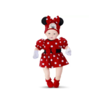 Boneca classic dolls minnie recem nascida 5162 roma jensen