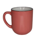Caneca 280 ml ceramica menos rotina ref 063vm etilux