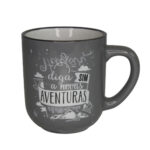 Caneca 280 ml ceramica aventuras ref 063cz etilux