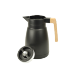 Garrafa termica 01lt cora preto ref 012pt etilux