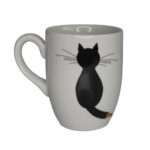 Caneca 350 ml ceramica gato lapis ref canc115 etilux